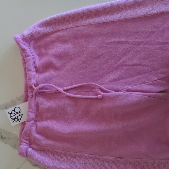 Chaser pink french terry jogger, NWT, Large - Picture 5 of 9